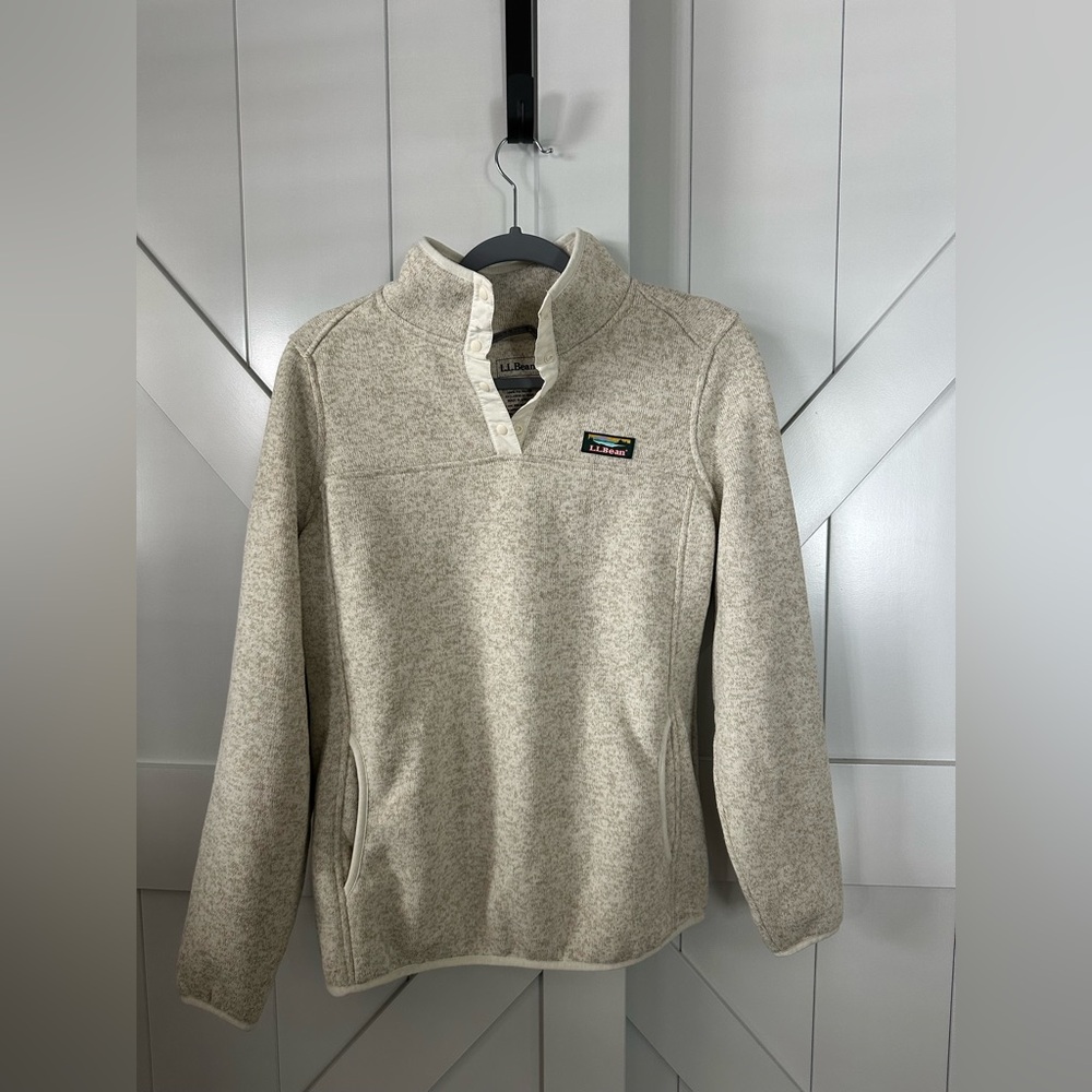 LL bean sweater fleece - size medium